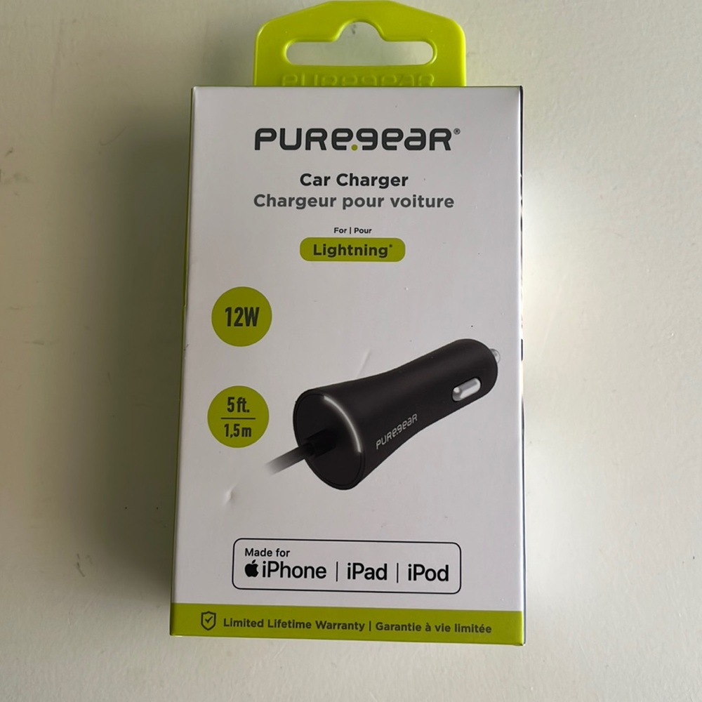 Car charger for iPhone, iPads,iPod.
